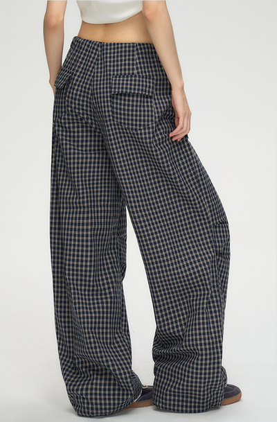 American Retro Plaid Pants PUN0066