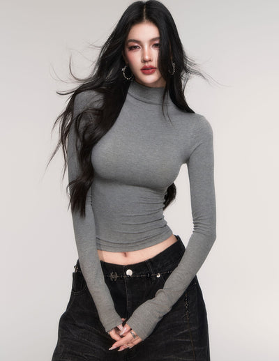 High Neck Base Layer Top LUL0203