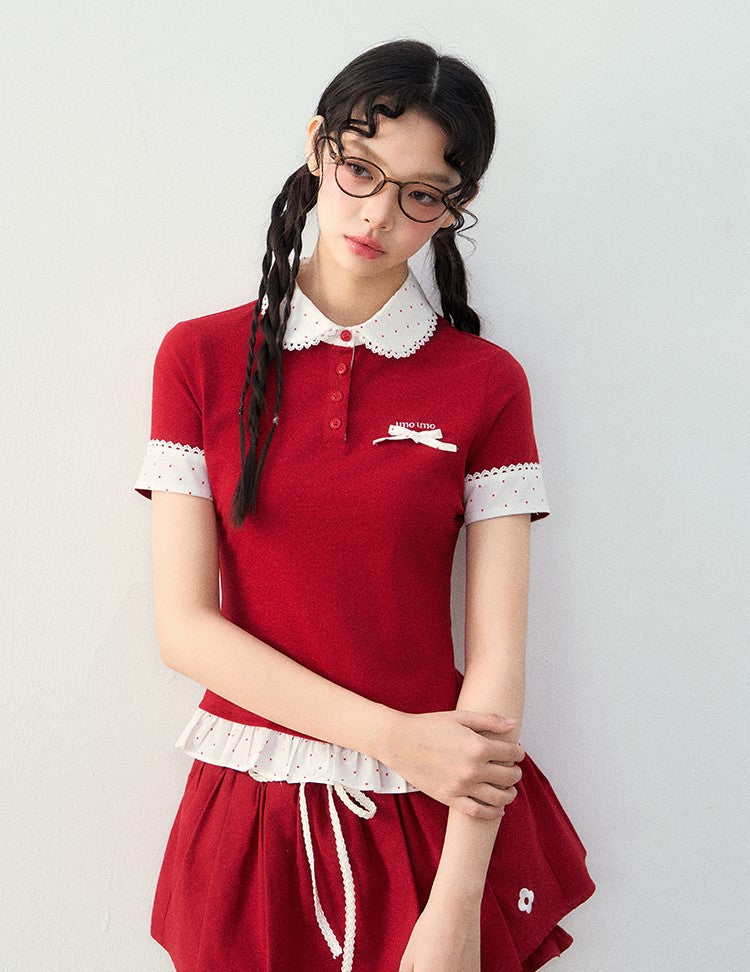 Fake Two-piece Splicing T-shirt NTO0227
