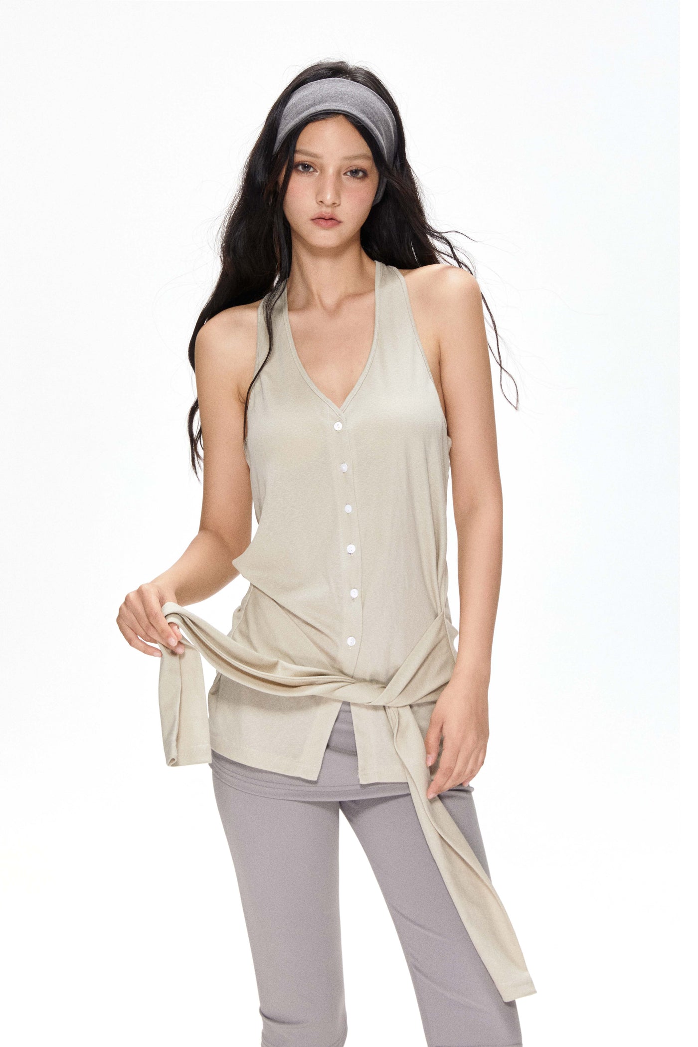 Irregular Strap Camisole APE0381
