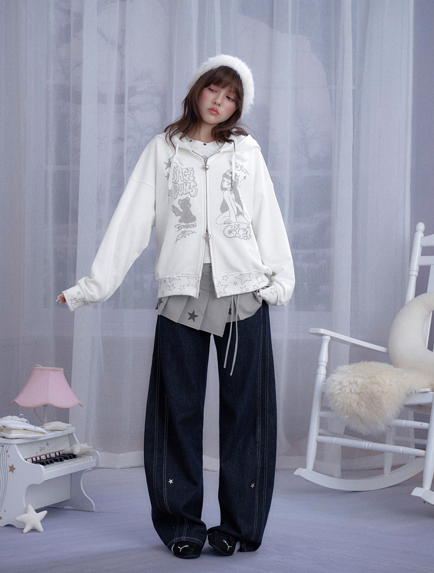 Layered Star Skirt SAG0293