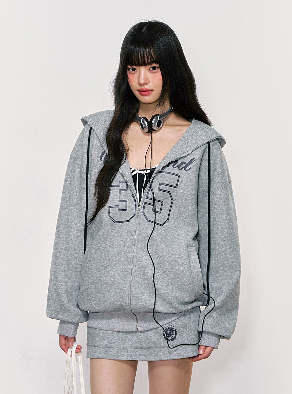American Digital Print Sweatshirt Jacket WEE0030