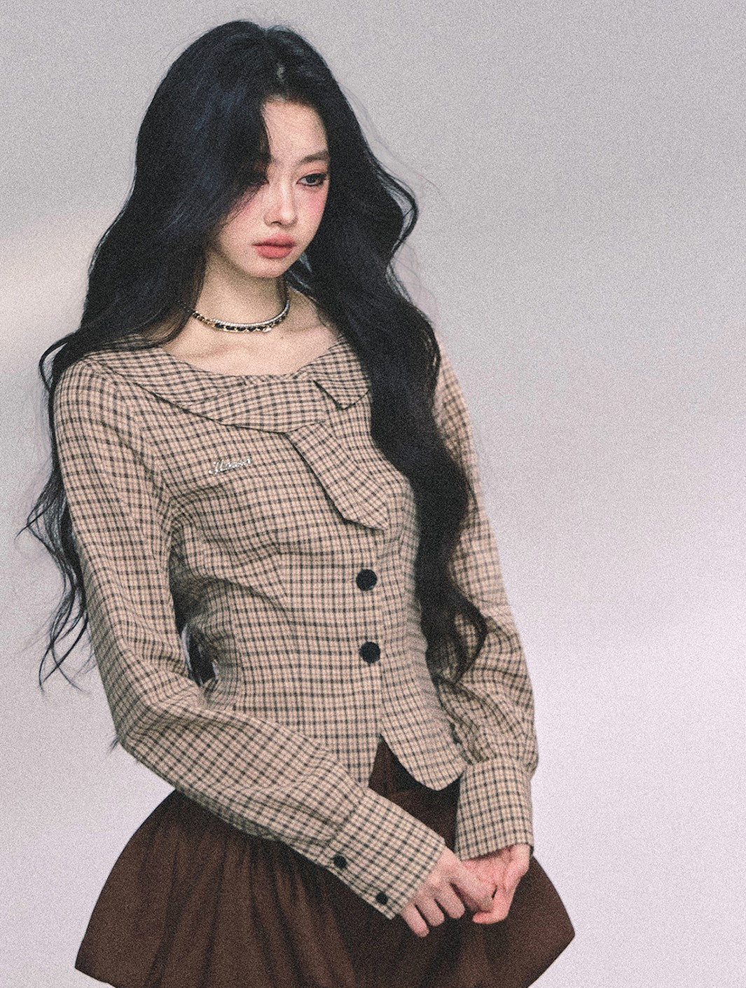 Plaid Long Sleeves Shirt DIA0639