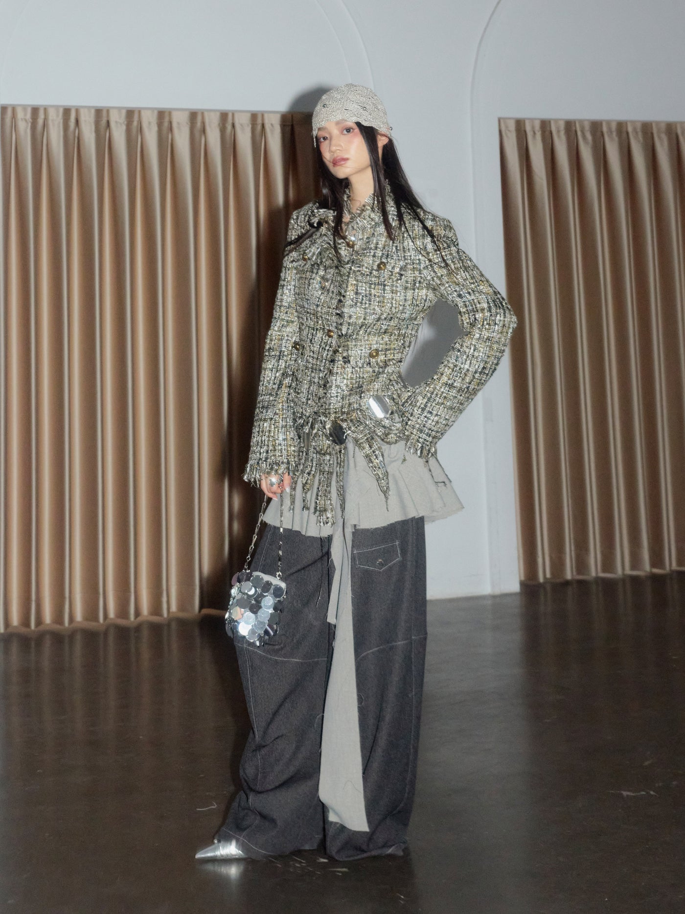 Tassel Fringed Luxurious-Style Jacket JNY0283