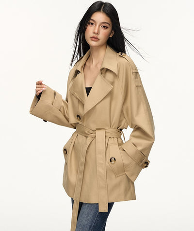 Classic Oversized Collar Trench Coat ANA0110