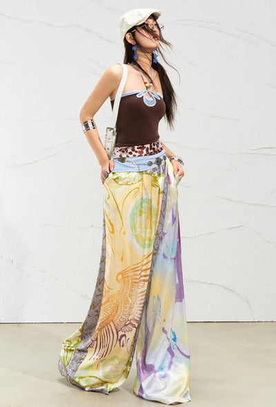 Classical Artistic Draped Pants OFA0262