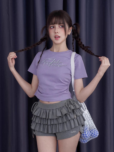Back Bow Short T-shirt SAG0266