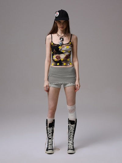Animal Print Polka Dot Camisole JIN0033