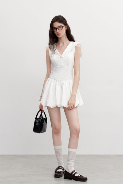 French Sleeveless Sailor Dress AYF0098