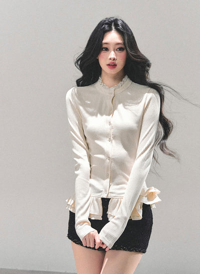 Luxurious Style Suit Jacket/Top/Shorts DIA0676