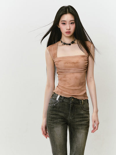 High Elastic Mesh T-shirt VIA0304