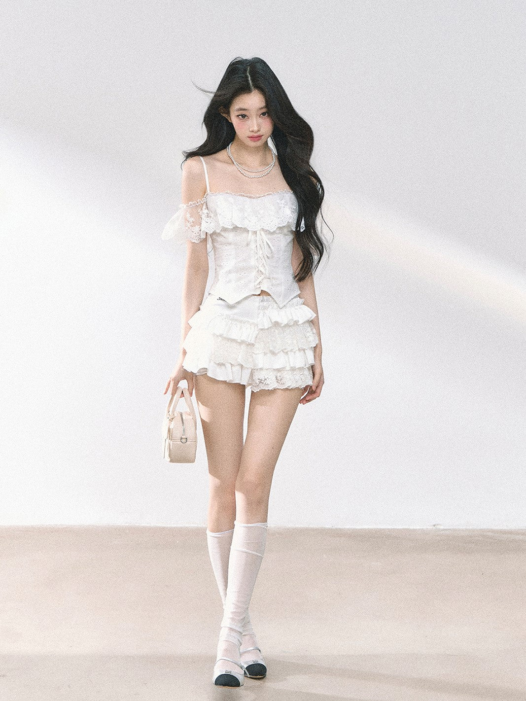 White French Lace Camisole DIA0459