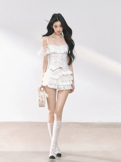 White French Lace Camisole DIA0459