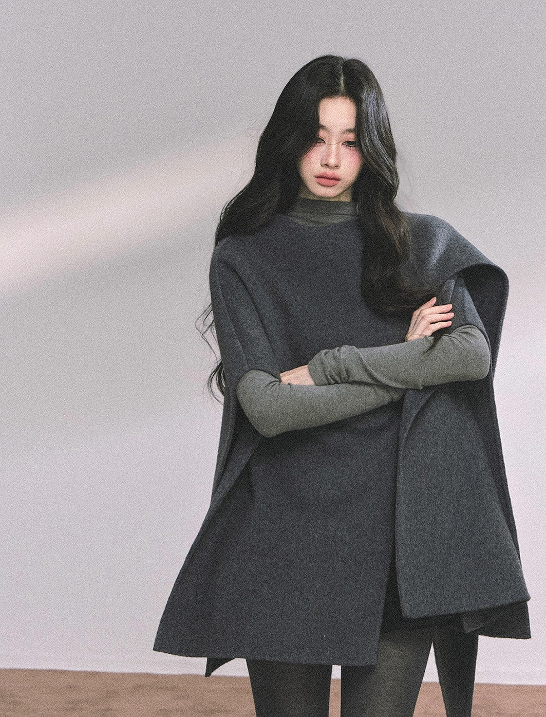 High-end French Luxury Woolen Cloak DIA0636