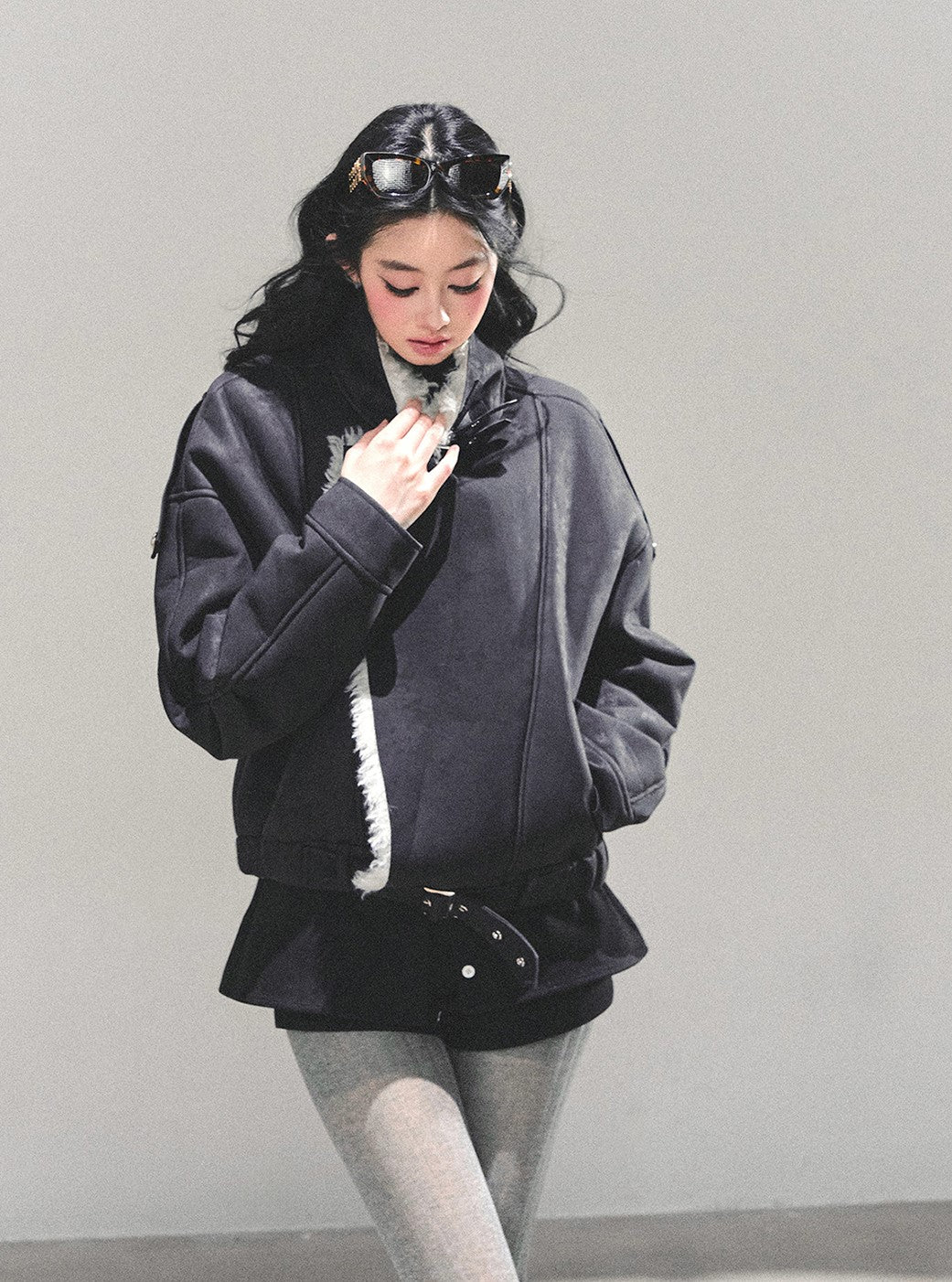 American-style Fur Cotton Jacket DIA0698