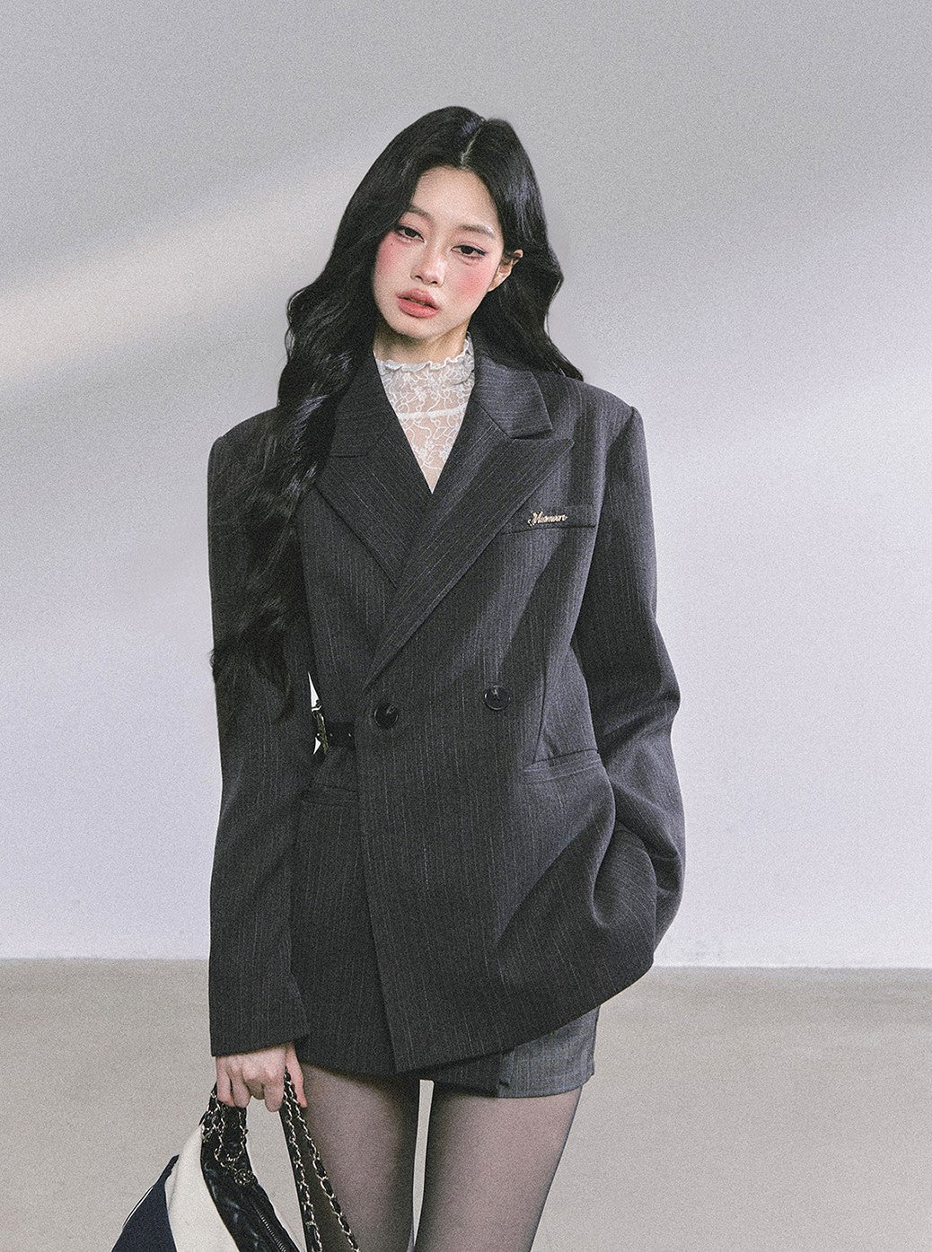 French Hepburn Style Suit Jacket DIA0593
