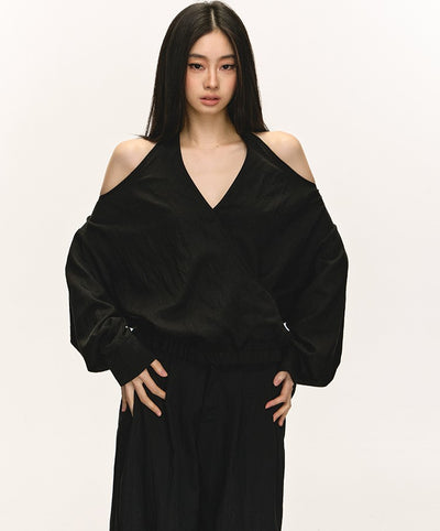Off-shoulder Top/Flared Pants ANA0048