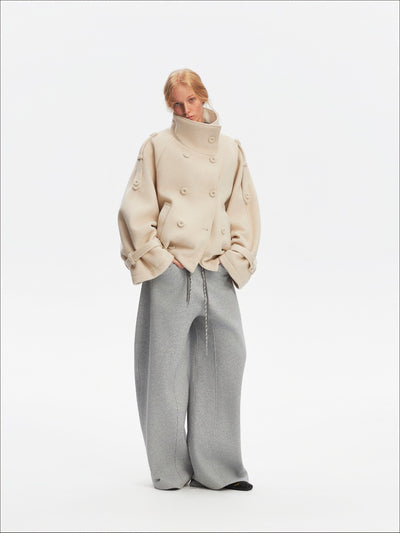 Batwing Sleeves Large Lapel Jacket SAL0202