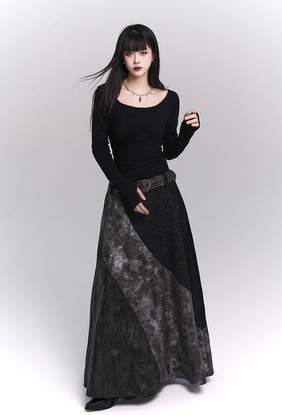 Artistic High-end Niche Design Black Dress LAD0118