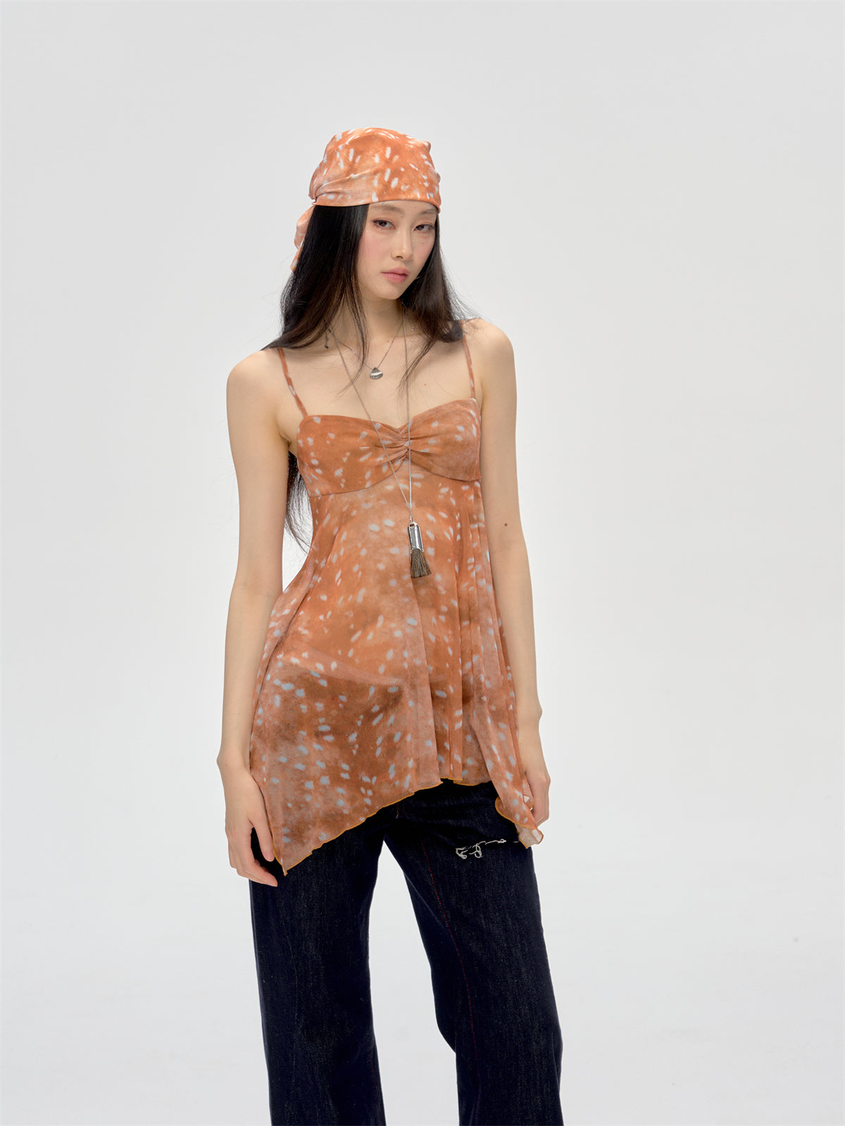 American Retro Mesh Camisole CUR0211