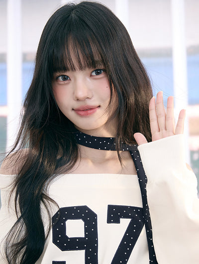 Off-shoulder Print Casual Sweatshirt WEE0069