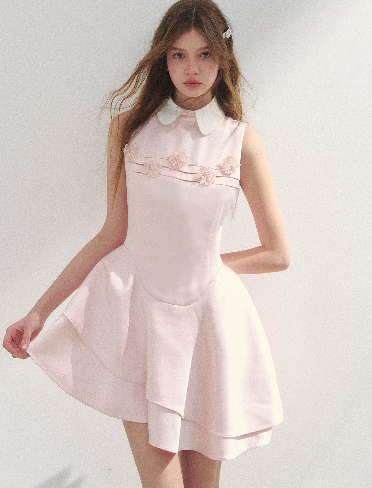 Sleeveless Flower Princess Tutu Dress SUN0143