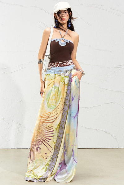 Classical Artistic Draped Pants OFA0262