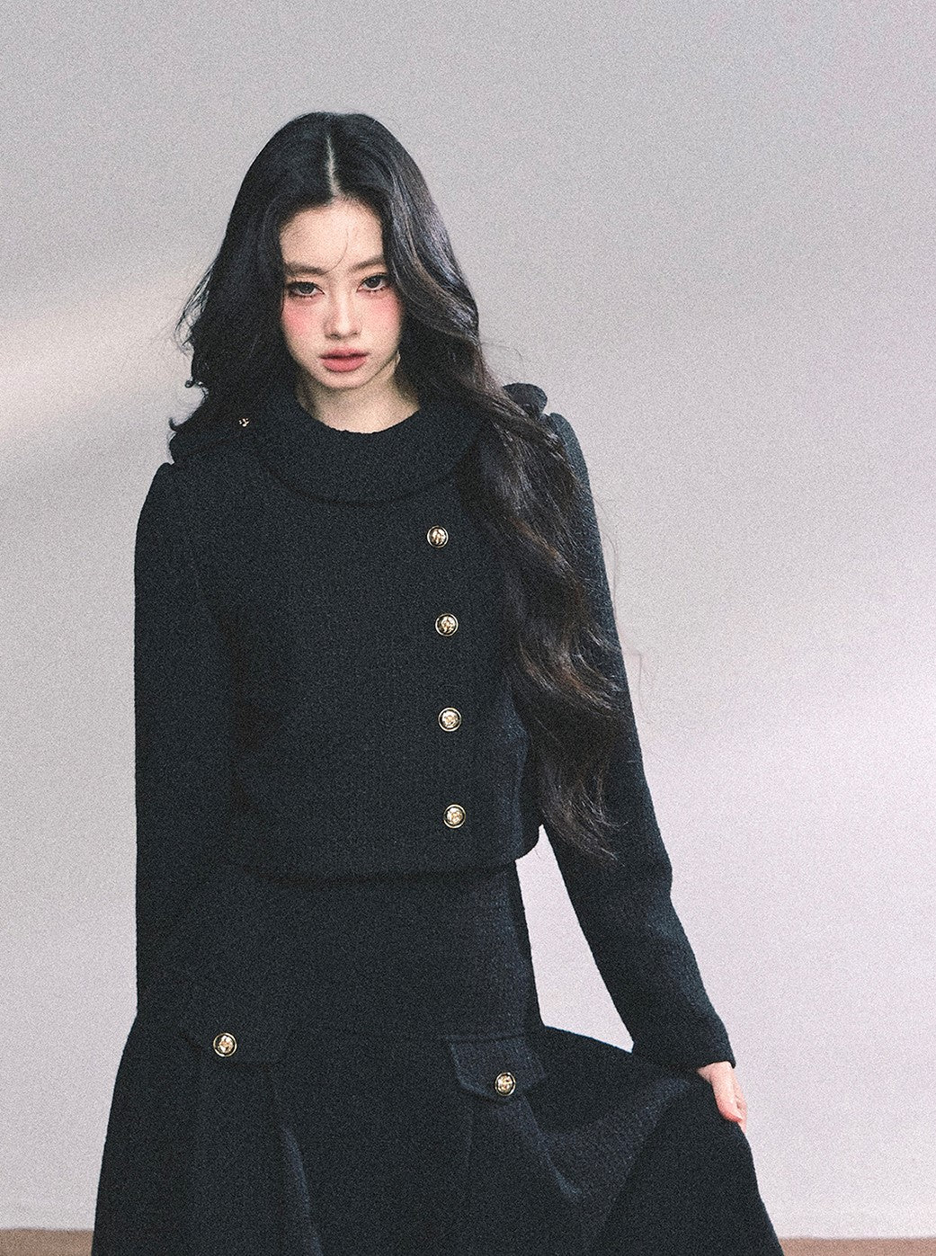 Luxurious Style Short Jacket/Long Skirt DIA0651