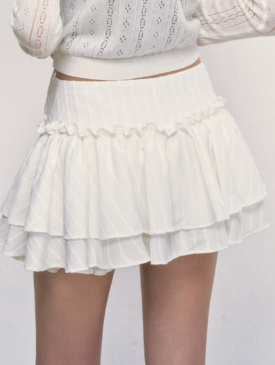 Bow Waist Puffy Cake Skirt WEE0020