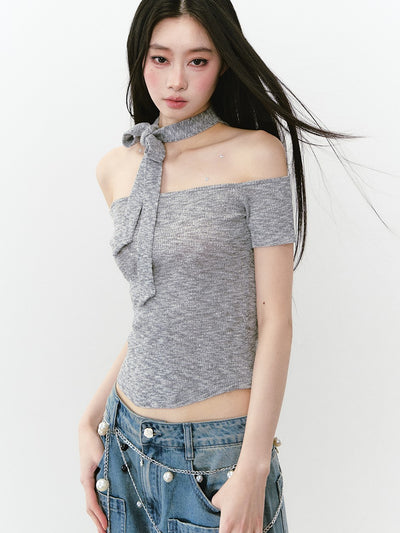 Reversible Slim High Collar Top VIA0248