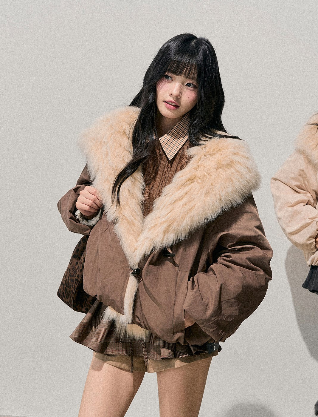 Large Fur Collar Down Jacket DIA0719