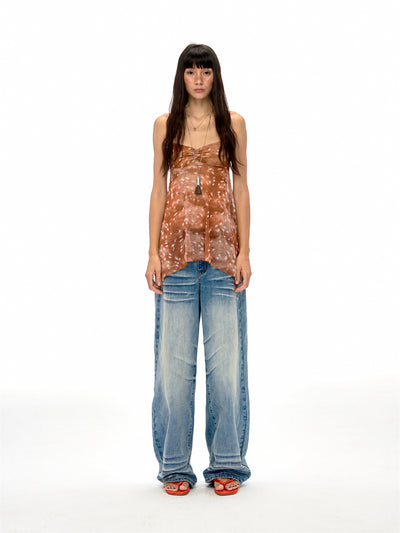 American Retro Mesh Camisole CUR0211