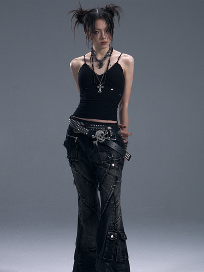 Punk Rock Knitted Camisole FRU0092