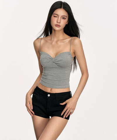 Chest Pad Twisted Camisole ANA0004