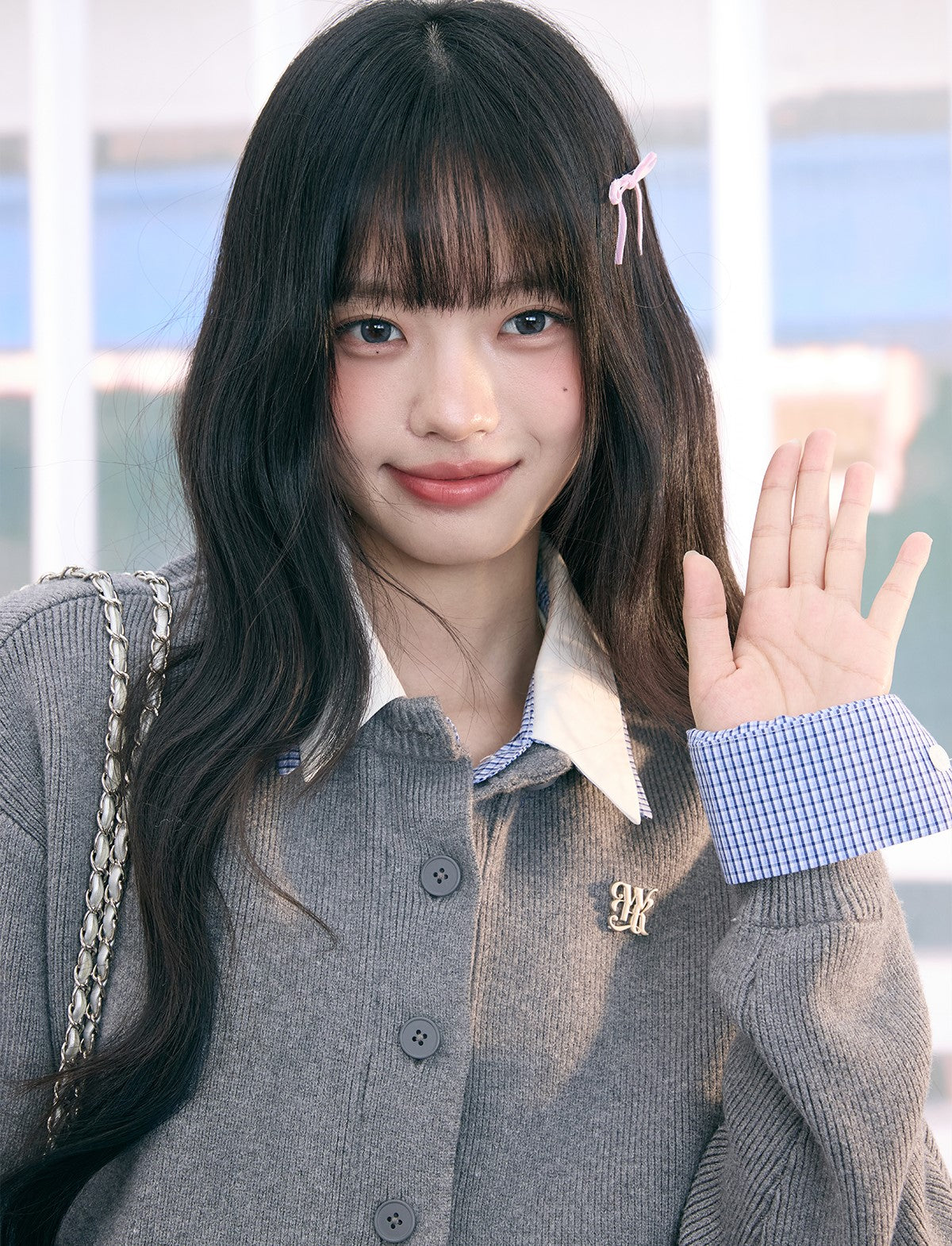 Fake Two-Piece Shirt Collar Sweater WEE0075