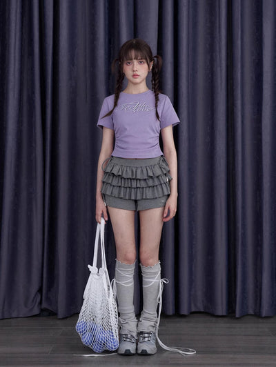 Back Bow Short T-shirt SAG0266