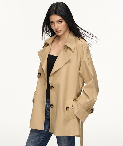 Classic Oversized Collar Trench Coat ANA0110