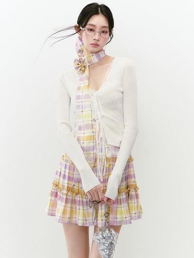 Sunshade Lace Splicing Cardigan VIA0264
