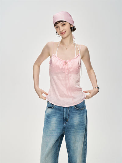 Slimming Halter Neck Backless Camisole CUR0236