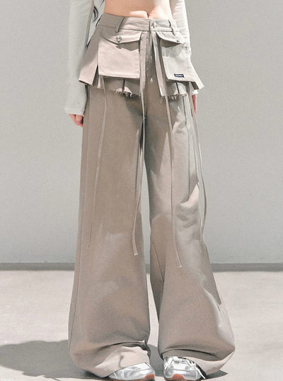 American-style Relaxed Wide-leg Pants DIA0668