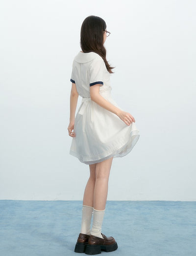 Small Wings Short Sleeve Dress NTO0220