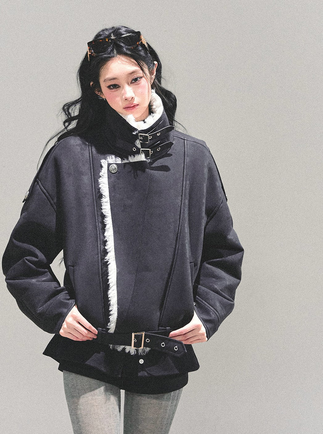 American-style Fur Cotton Jacket DIA0698