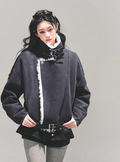 American-style Fur Cotton Jacket DIA0698