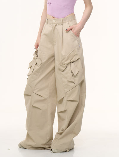 Bow Straight Wide Leg Pants ZIZ0260
