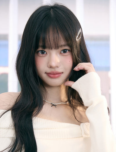 Off-Shoulder Floral Sweater WEE0072