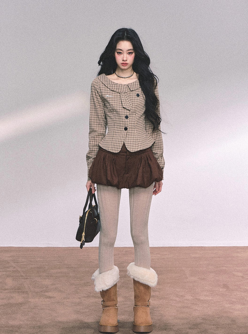 Plaid Long Sleeves Shirt DIA0639