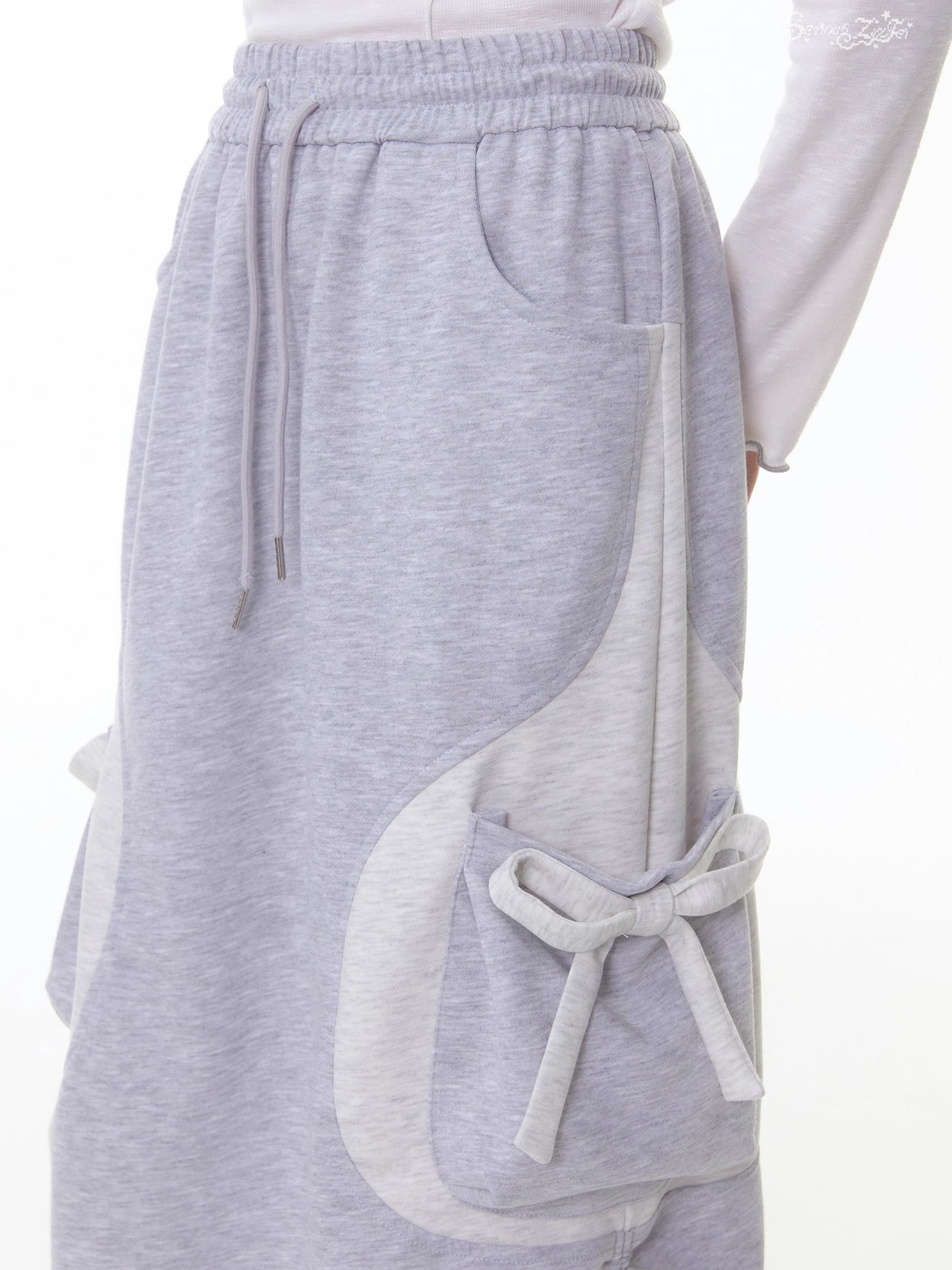 High Waist Mid-length Bow Skirt ZIZ0302
