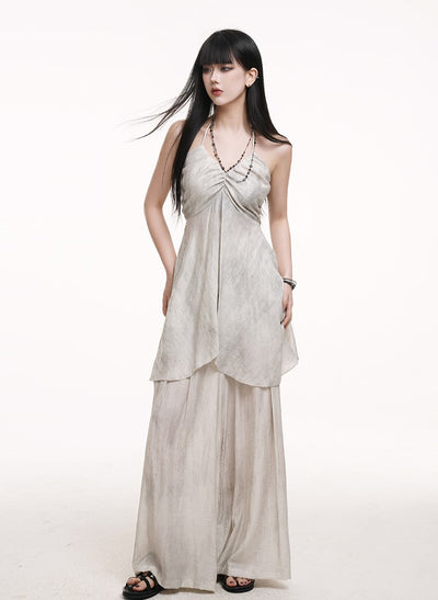 Lazy Style Halter Neck Top/Pants LAD0167