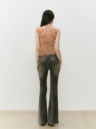High Elastic Mesh T-shirt VIA0304