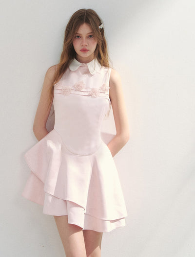 Sleeveless Flower Princess Tutu Dress SUN0143